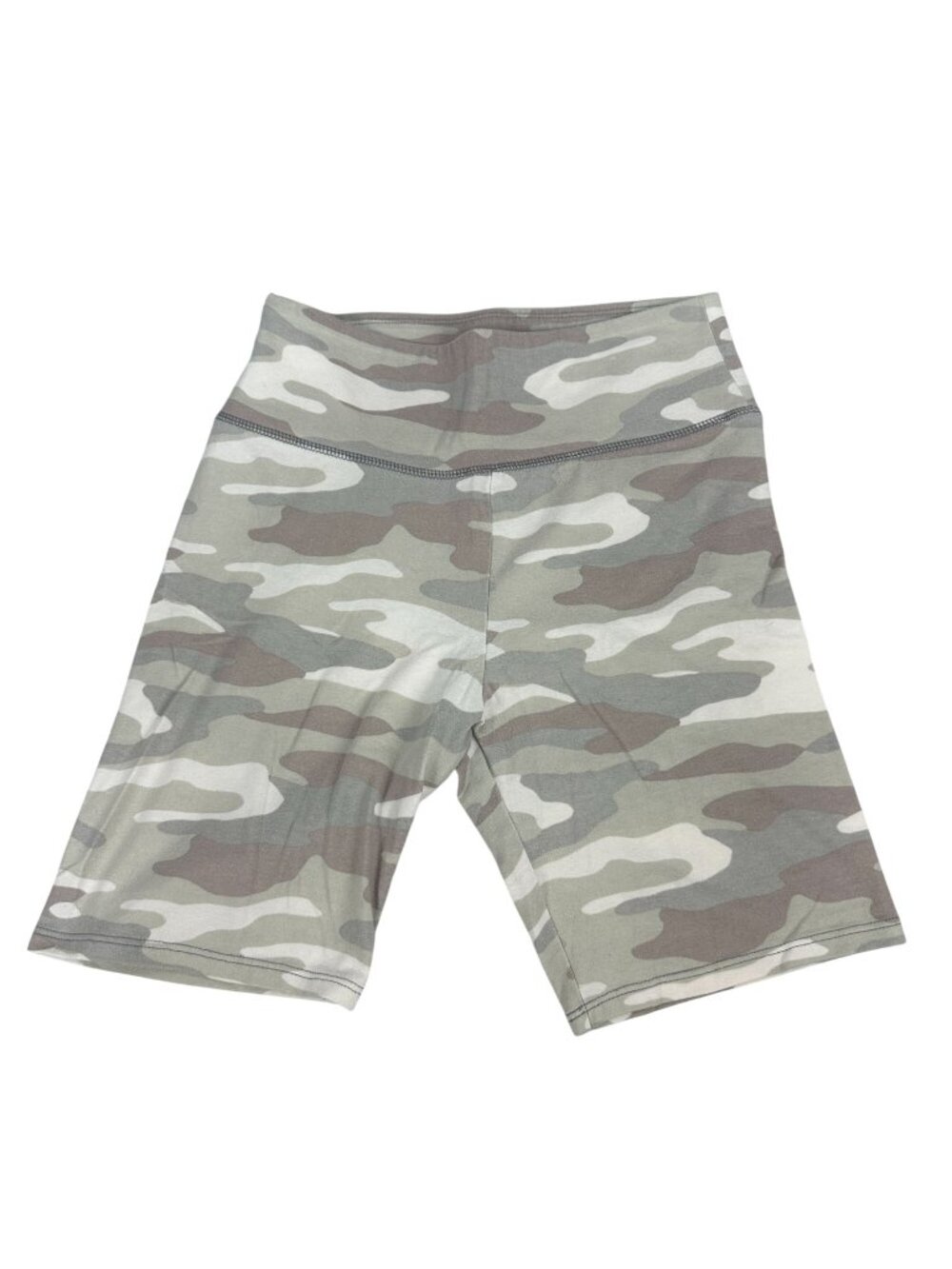 Flirtitude Active Womens Camouflage Bike Shorts Size S Soft Stretchy High-Waist